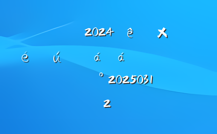 ֧2024֯ǰѧϰֻὲ20250312