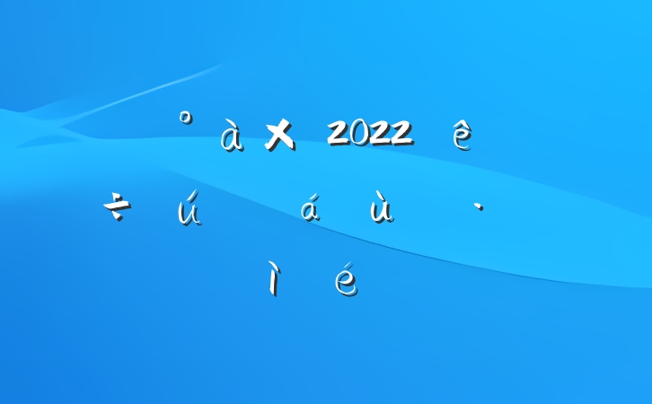 ˾2022ռ