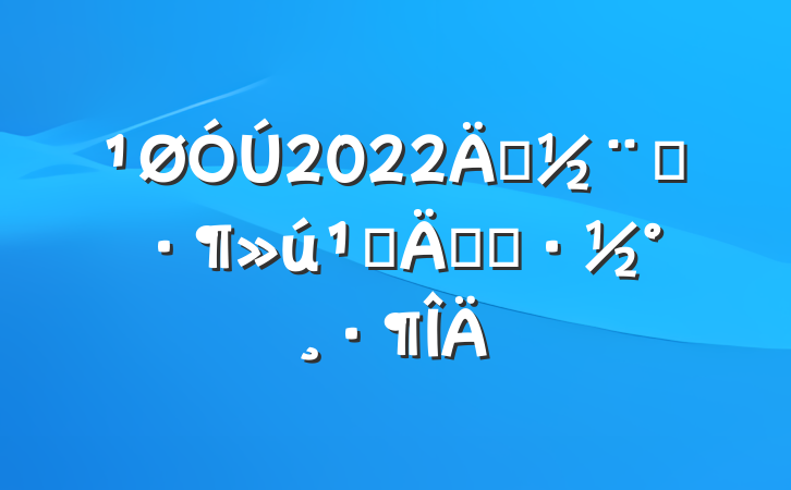 2022괴ģصʵʩ