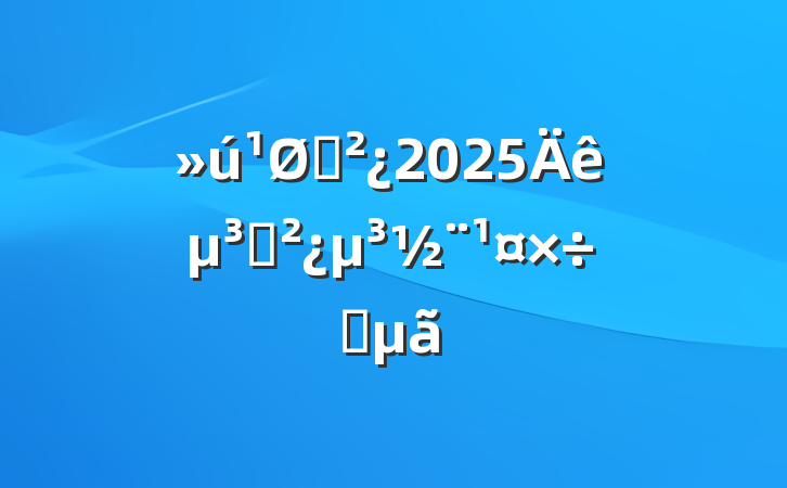 ֧2025굳֧Ҫ