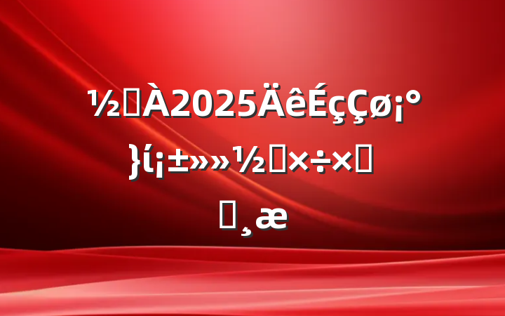 ֵ2025ί칤ܽᱨ