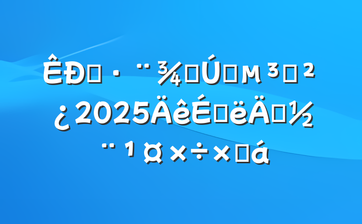 ˾ֵһ֧2025ϰ굳ܽ