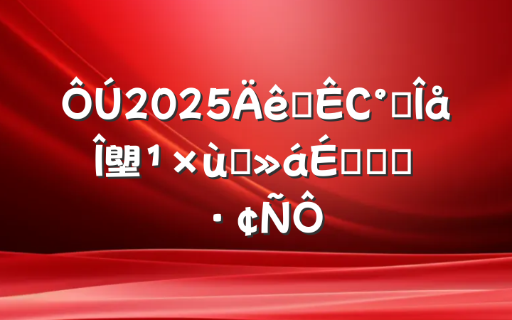 2025ȫСʮ塱滮̸ϵĻ㱨