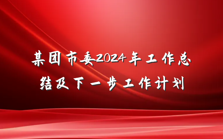 某团市委2024年工作总结及下一步工作计划