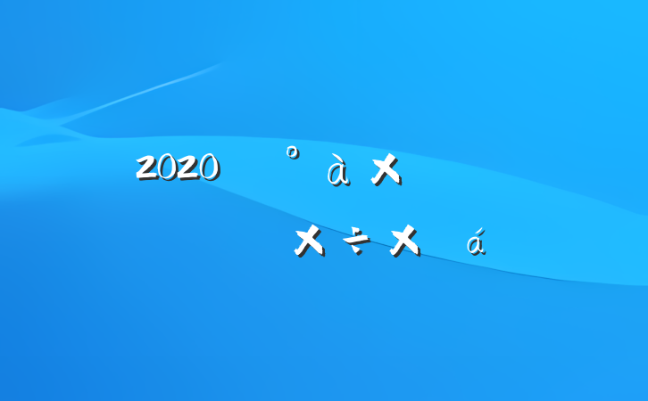 2020쵼Ӻ͸ɲ齨蹤ܽ