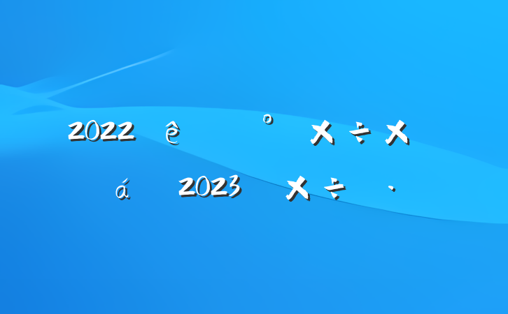 2022ί칤ܽ2023깤˼·