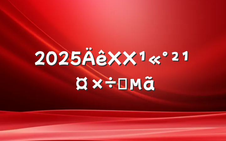 2025XXҪ