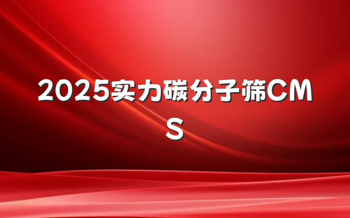 2025实力碳分子筛CMS