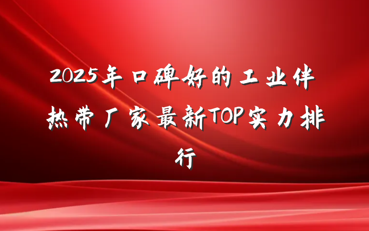 2025年口碑好的工业伴热带厂家最新TOP实力排行