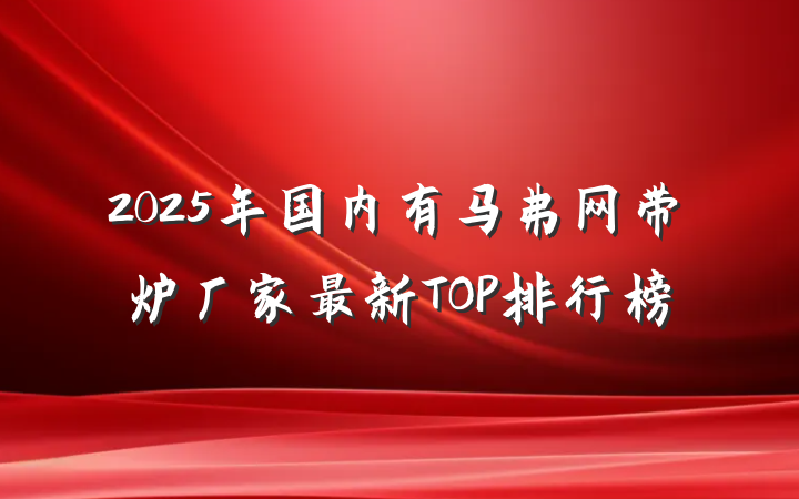 2025年国内有马弗网带炉厂家最新TOP排行榜