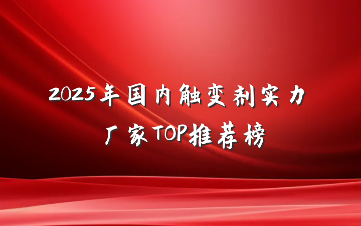 2025年国内触变剂实力厂家TOP推荐榜