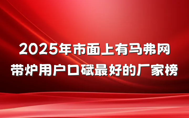 2025年市面上有马弗网带炉用户口碑最好的厂家榜