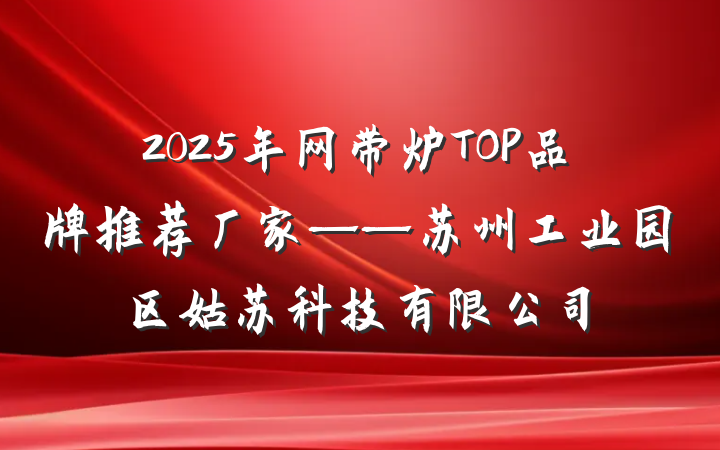 2025年网带炉TOP品牌推荐厂家——苏州工业园区姑苏科技有限公司