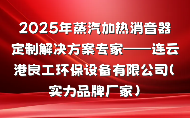 2025年蒸汽加热消音器定制解决方案专家——连云港良工环保设备有限公司（实力品牌厂家）