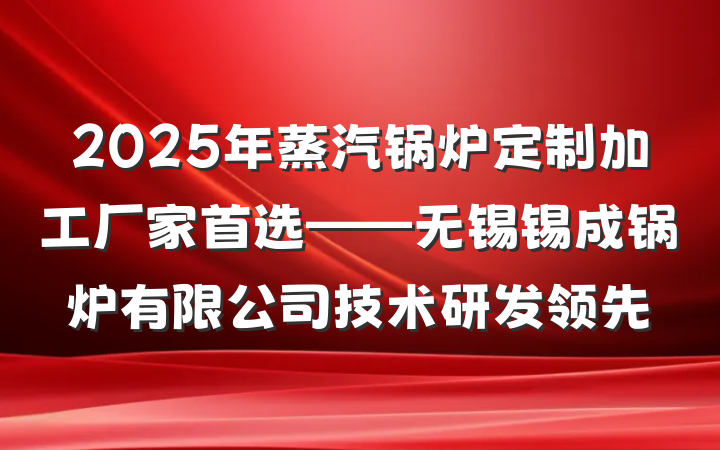 2025年蒸汽锅炉定制加工厂家首选——无锡锡成锅炉有限公司技术研发领先