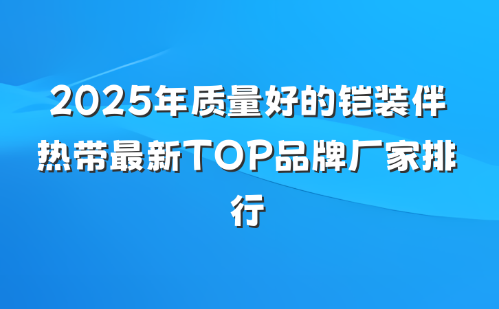 2025年质量好的铠装伴热带最新TOP品牌厂家排行