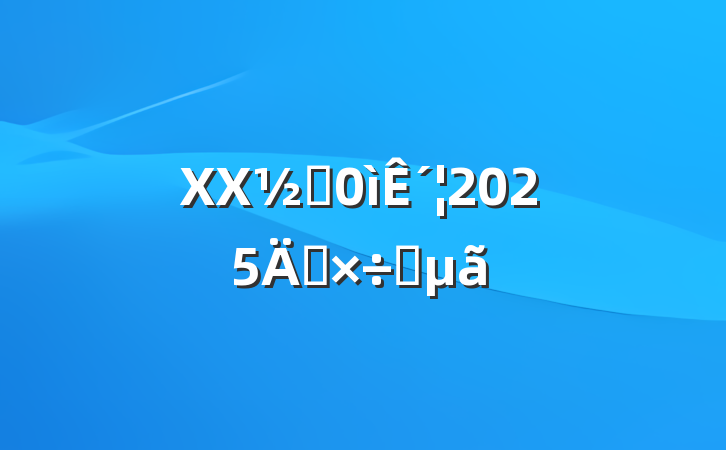 XXֵ´2025깤Ҫ