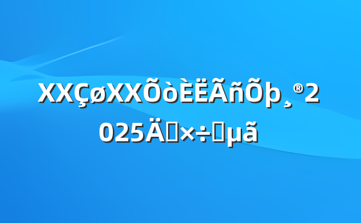 XXXX2025깤Ҫ