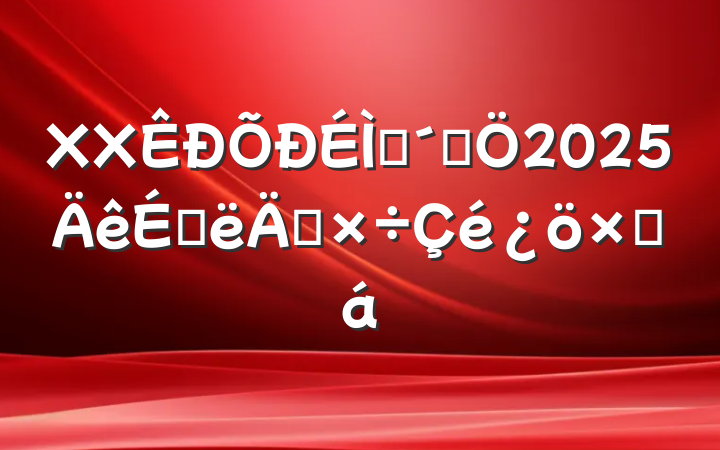 XXͶپ2025ϰ깤ܽ